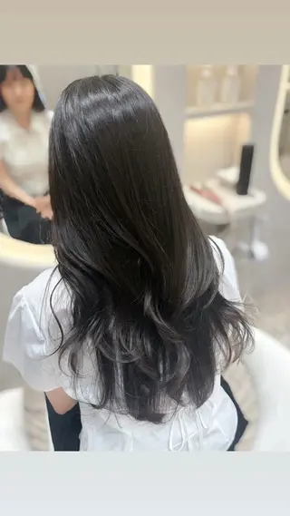 ロング 上品♡韓国レイヤー ‎🤍のの‎🤍のヘアスタイル