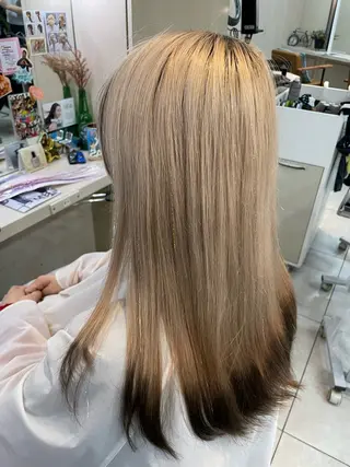 ロング カラー ブリーチ超特化美容師 ☯️ルカ✡️💫のヘアスタイル