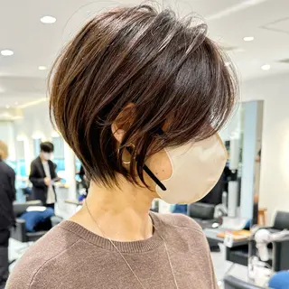 ショート ✨大人ショート専門 /カットモデル/銀座のヘアスタイル