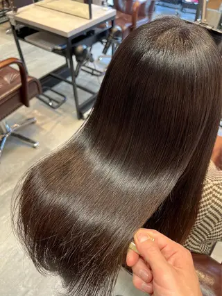 ロング ✨髪を傷ませない✨ 吉田ひじりのヘアスタイル