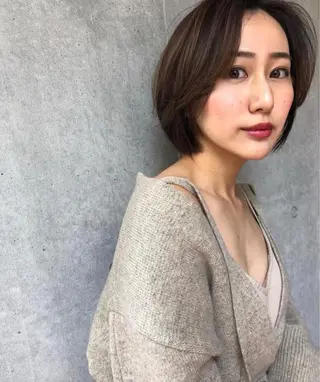 ミディアム カラー HEADS  ex所属・HEADS ex市川 ママ美容師ARISAのヘアスタイル