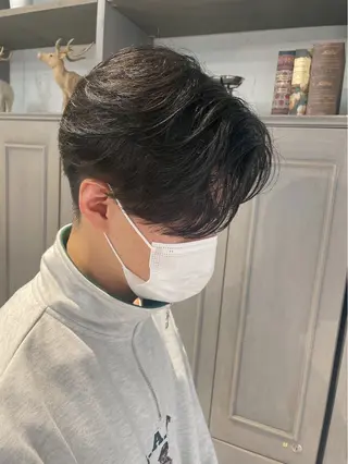 パーマ メンズ メンズカット/パーマ Tomomi💙のヘアスタイル