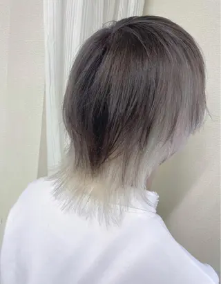 カラー メンズ ケアブリーチ /髪質 改善/古橋圭史郎のヘアスタイル