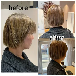 ショート ✨艶髪職人艶カラー✨ 中本輝人のヘアスタイル