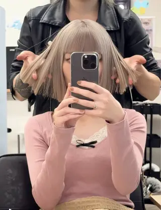 ショート YU MAのヘアスタイル