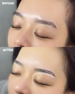 アイブロウ Beauty studio Coa所属・𝐎. 𝐲𝐮-𝐫𝐢の眉毛・アイブロウイメージ