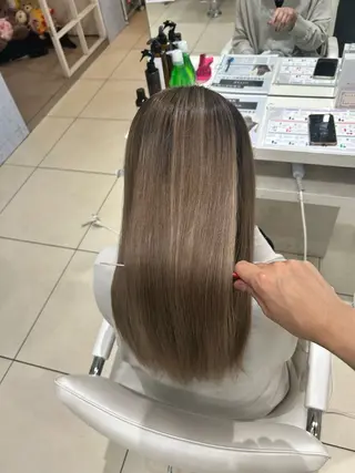 ロング 【髪質改善カラー】 瀧田嵐士🇰🇷のヘアスタイル