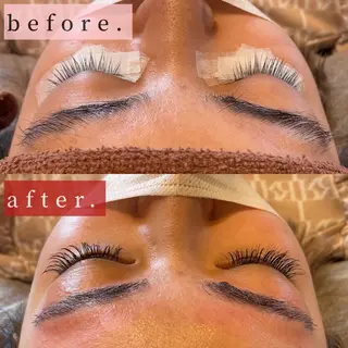 マツエク・マツパ アイブロウ 桑田 新菜のヘアスタイル