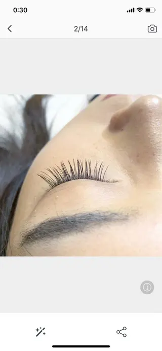 マツエク・マツパ Hair Lounge le Ciel所属・アイデザイナー 西脇のマツエク・マツパデザイン