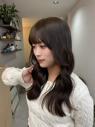 カラー 權軒 真尋 /モデル様募集中のヘアスタイル