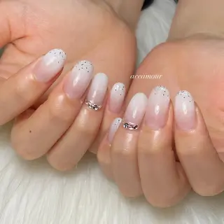 ネイル ネイル/耳つぼ /新ホワイトニングのネイルデザイン