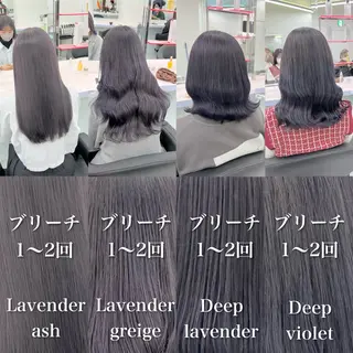 ロング カラー カラー指名NO.1 🌈Neneのヘアスタイル