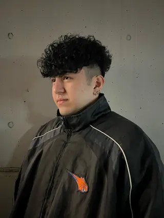 パーマ メンズ fifth PARK所属・fifth PARK HIN★T★のヘアスタイル