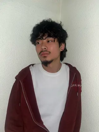 パーマ メンズ Bërg所属・Bërg mimi ‎ ౨ৎ⋆のヘアスタイル