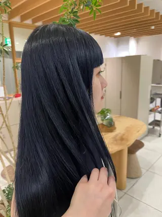 ロング カラー ヘアアレンジ 永田 幸のヘアスタイル