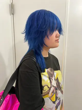 ミディアム 💥ウルフカット デザインあんな💥のヘアスタイル