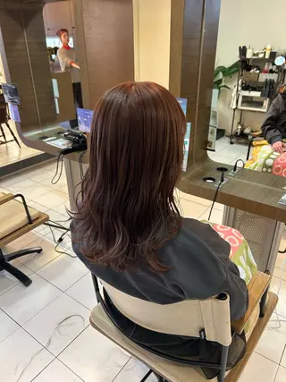 ミディアム カラー アニメオタク美容師✂ miharuのヘアスタイル