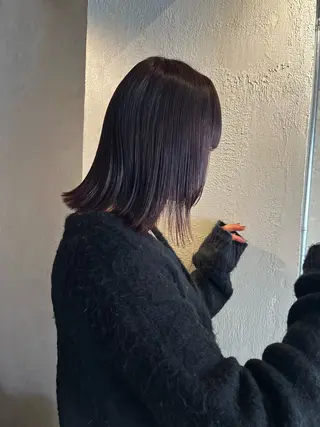 ミディアム カラー eddie所属・Kanoe /モデル募集中のヘアスタイル