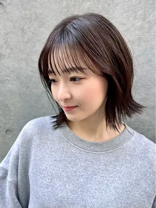 ショート レイヤーボブ/ 髪質改善/佐々木駿弥のヘアスタイル