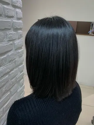 ミディアム パーマ 【センターパート/ マッシュ】ryokaのヘアスタイル