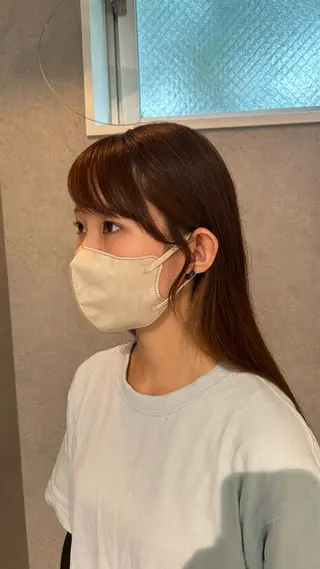 ロング ちさと/メンズ ショート/縮毛矯正のヘアスタイル