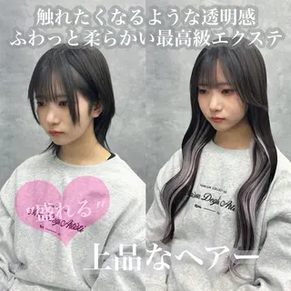 ロング エクステ&"盛れる" 艶髪✨SYURIのヘアスタイル