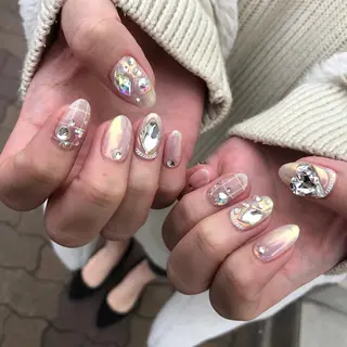 ロング カラー キッズ ネイル マツエク・マツパ 福田 加奈のネイルデザイン