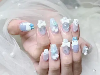 メンズ ネイル Bloom kabukiのネイルデザイン