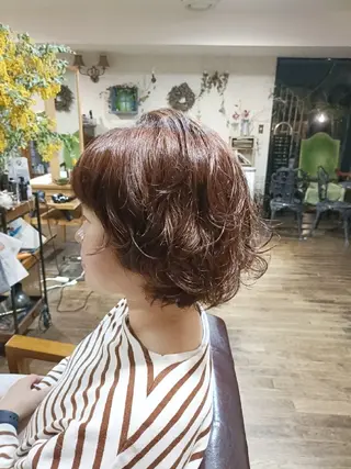 ショート パーマ ASAKO ✴︎アメリシュシュのヘアスタイル