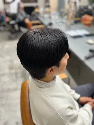 カラー nico 麻生 花輪 美優のヘアスタイル