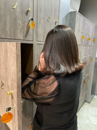 ミディアム 上村 颯のヘアスタイル