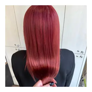 ロング カラー あべ ゆうかのヘアスタイル