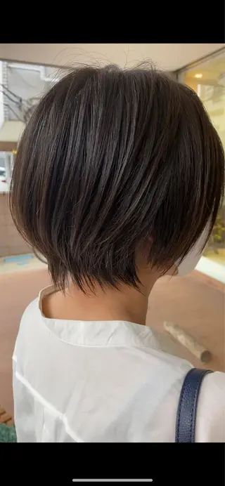 ショート ✨圧倒的満足度◎ 小顔美人ショート✨佃のヘアスタイル
