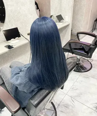 セミロング 🦋ハイトーン🦋 石山 希理🦋のヘアスタイル