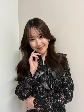 ロング COAPLUS所属・韓国/レイヤー/ 前髪/Asamiのヘアスタイル