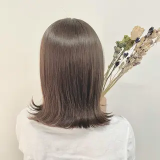 ショート カラー 色白に見える暗髪 梅田・増田のヘアスタイル