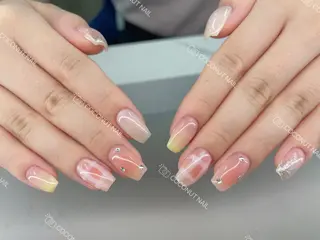 ネイル 神田 ココナッツのネイルデザイン
