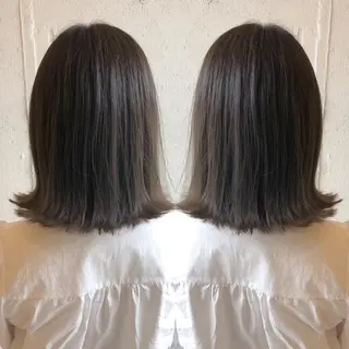 ミディアム あらき ちさとのヘアスタイル
