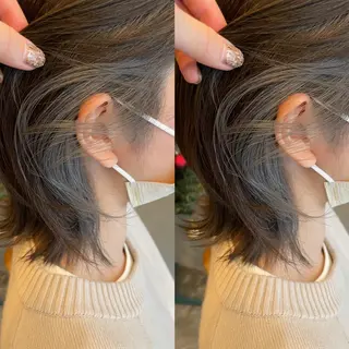 ミディアム カラー darts所属・髪質改善･烏丸💠 KAREN💠のヘアスタイル