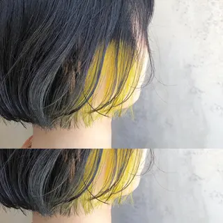 ショート カラー feery所属・中司 莉菜のヘアスタイル