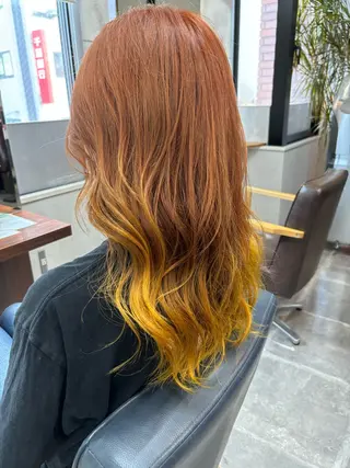 カラー 長内  大明のヘアスタイル