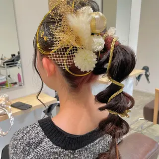 ヘアアレンジ 北九州美容室 🕊️わかな✂︎のヘアスタイル