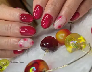 ネイル Spiky とうげ ふうかのネイルデザイン