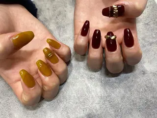 ネイル NINEnami ニュアンスネイルのネイルデザイン