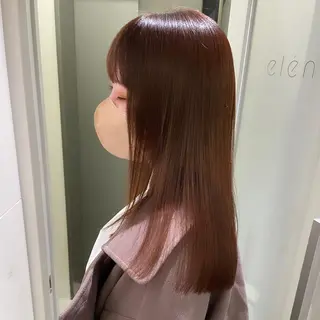 セミロング カラー 濱本 新奈 / 髪質改善のヘアスタイル