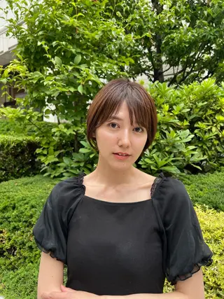 ショート 新井 翼/銀座 メンズ◎ショート女子のヘアスタイル