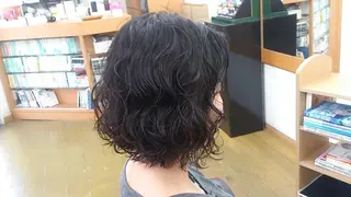 ショート パーマ 中野 靖志のヘアスタイル