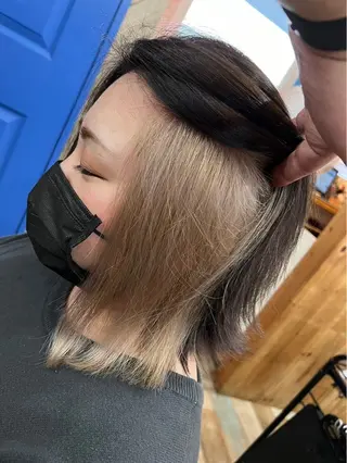 ミディアム カラー Hair's RooMのヘアスタイル