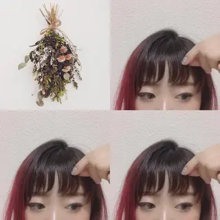 ショート カラー ヘアアレンジ knock【ノック】所属・烏丸韓国ヘア🇰🇷 ayaka🎀のヘアスタイル