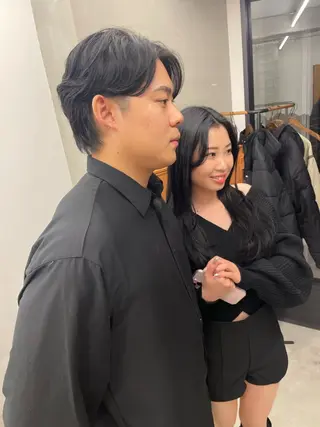 ロング メンズ 髪質改善/ハイライト /🌈瀧澤夕花のヘアスタイル